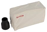 Bosch Professional 1x Staubbeutel (zum Aufsammeln von Schleifstaub, inkl. Adapter, Zubehör Handhobel)