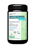 AFA Alge Bio, Wilco Green Foods Tabletten/Presslinge, 600 Stück, 100% Naturrein Biologisches Nahrungsergänzungsmittel für körperliche Fitness und ein gesteigertes Wohlbefinden, Vitamin B12.