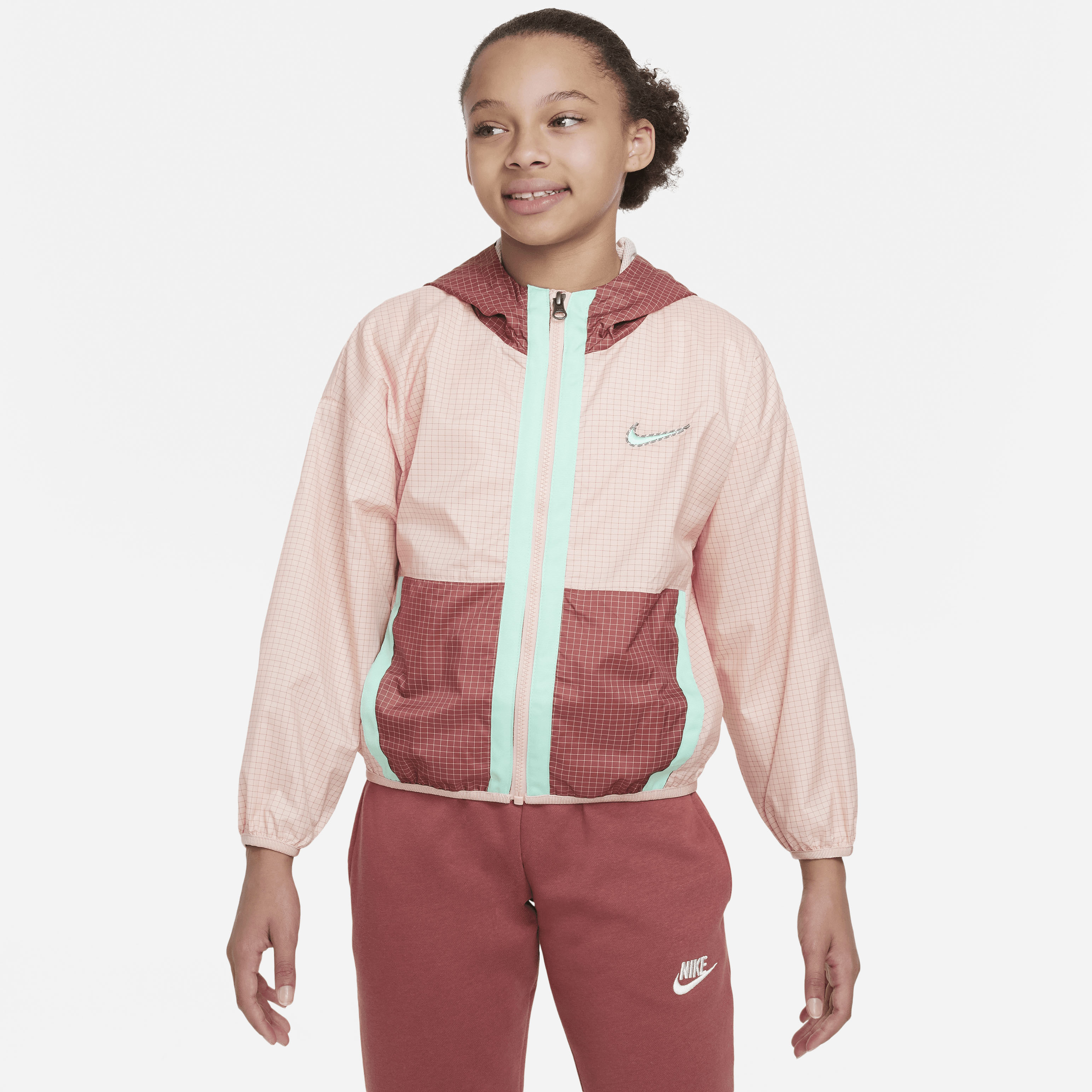Nike Sportswear Outdoorjacke "ODP Big Kids Woven Jacket", mit Kapuze
