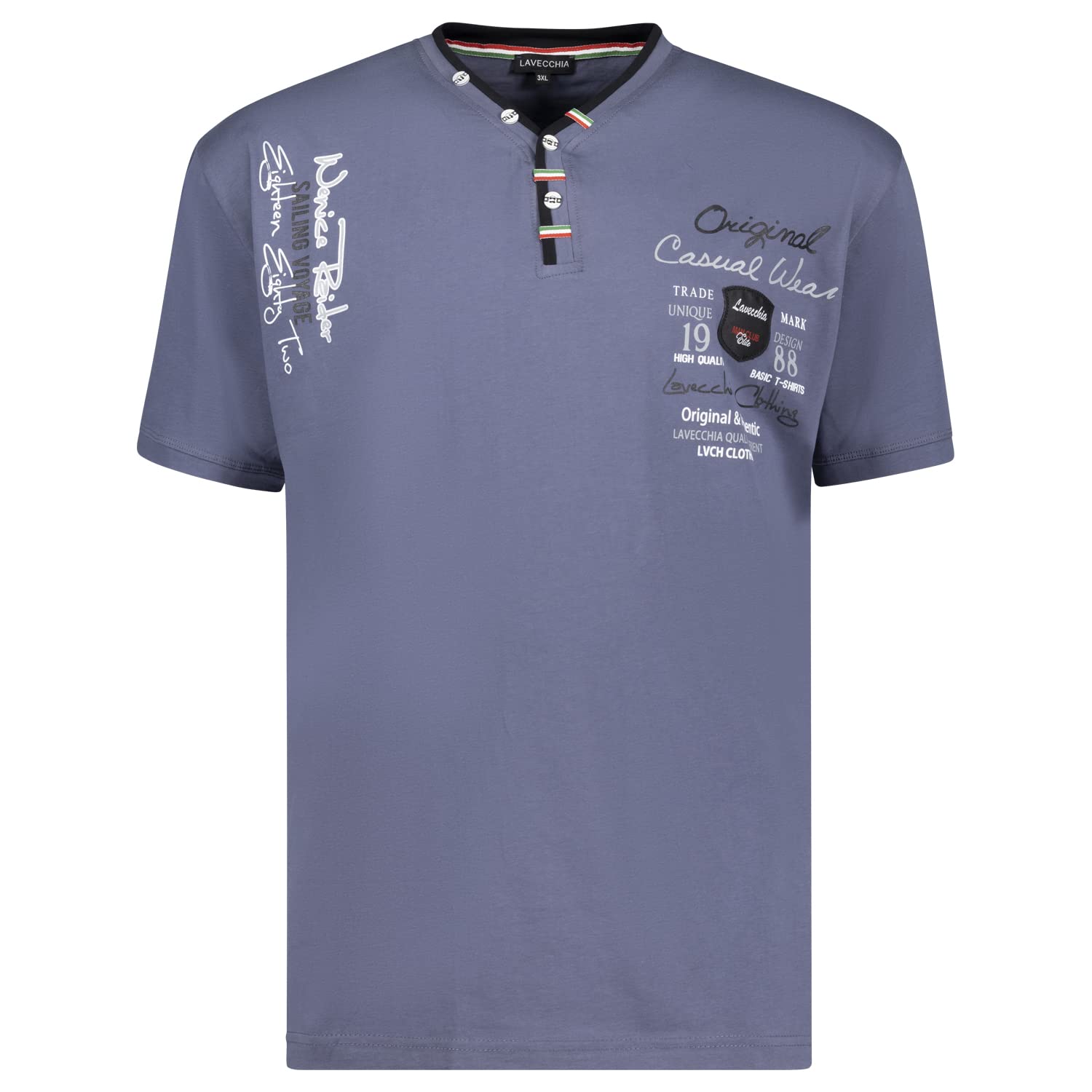 Lavecchia LV2042 bergrössen T-Shirt, 5XL, Anthrazit