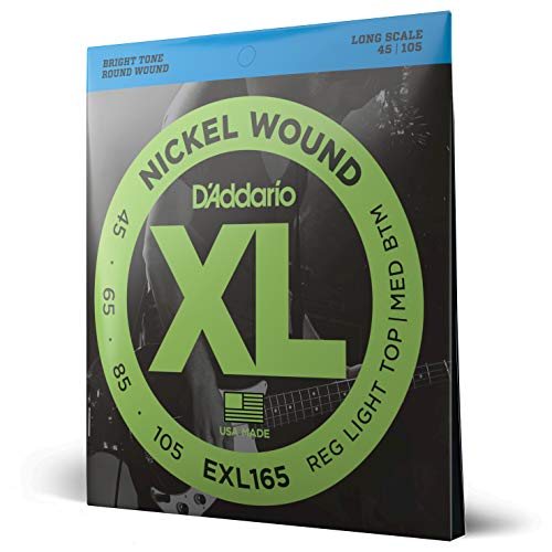 D'Addario EXL165 XL Nickel Wound Regular E-Bass-Saiten