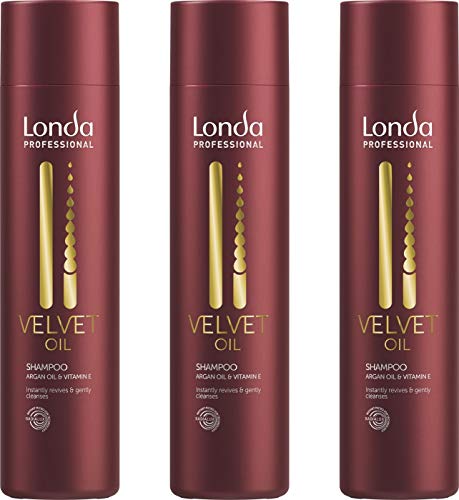 Londa Velvet Oil Shampoo 3x250 ml