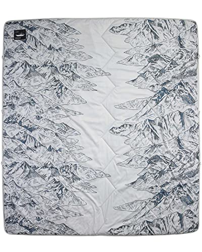 Therm-a-Rest Argo(TM) Decke - Luxus-Decke für unterwegs (198 x 182 cm), Farbe:Valley View Print