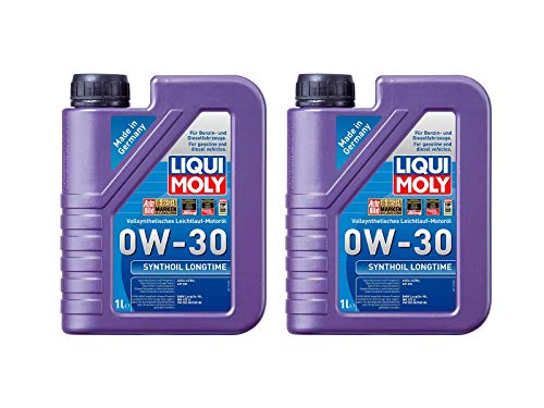ILODA 2X Original Liqui Moly 1L Synthoil Longtime 0W-30 Motoröl Motorenöl Öl Oil 1171