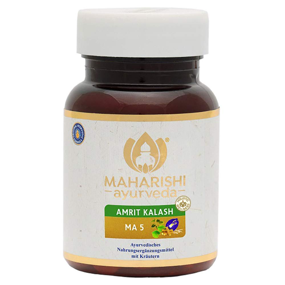 Maharishi Ayurveda Amrit Kalash MA 5 Nahrungsergänzung aus Indien | Frucht und Kräuterzubereitung | 60 Tabletten | 1er Pack