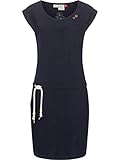 Ragwear Damen Kleid Sommerkleid kurz Penelope Navy22 Gr. L