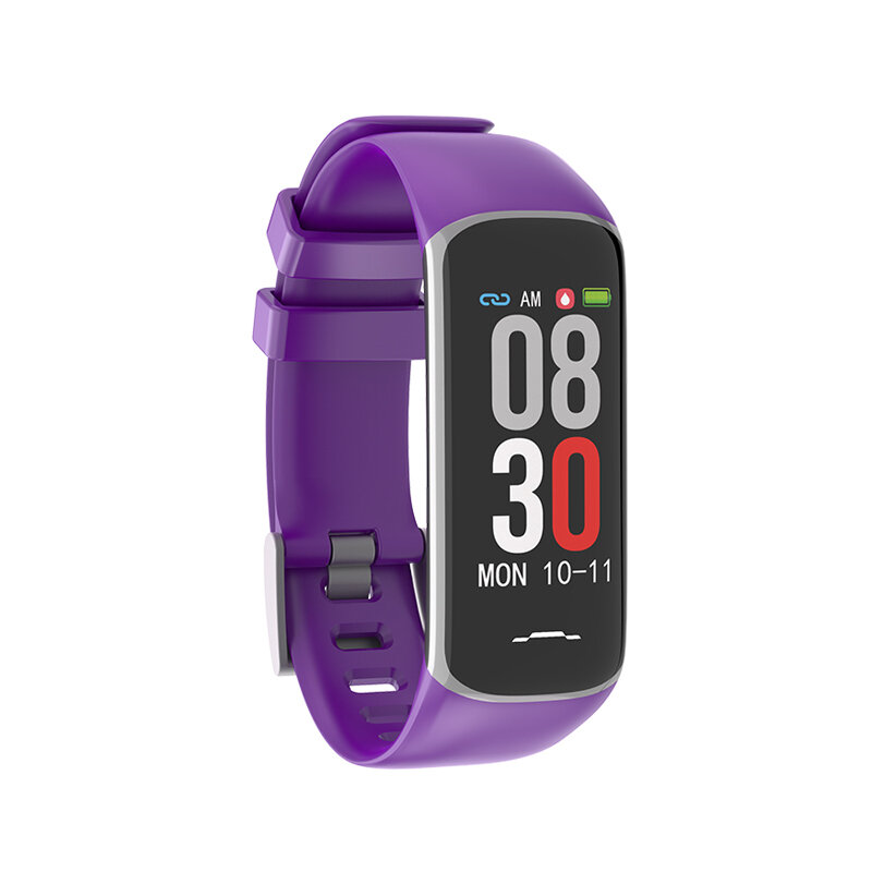 XANES® B2 0,96 "TFT Touchscreen Wasserdichte Smartwatch Herzfrequenz Fitness-Übungsarmband Mi Band