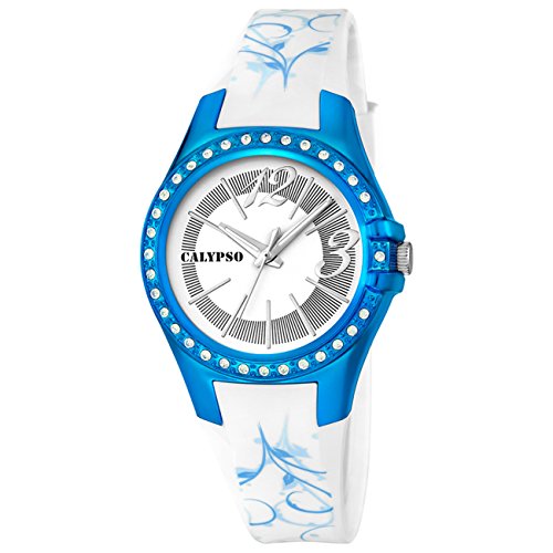 Calypso watches K5624/7 - Armbanduhr Damen, Armband aus Kunststoff