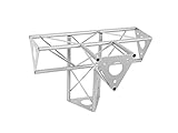 Steinigke Alutruss DECOTRUSS SAT 42 3-Punkt Traverse 4-Weg-Ecke 90°