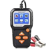 KONNWEI KW650 6V 12V KFZ Batterietester Ladesystem Analysator Farb-LCD-Display Lichtmaschine Batterieladetester für Motorrad-LKW SUV-Bootsjachtbatterien