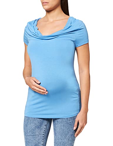 ESPRIT Maternity Damen Nursing ss T-Shirt, Blau (Blue 431), S