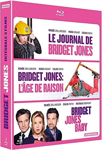 Coffret bridget jones 3 films : le journal de bridget jones ; l'âge de raison ; bridget jones baby [Blu-ray] [FR Import]