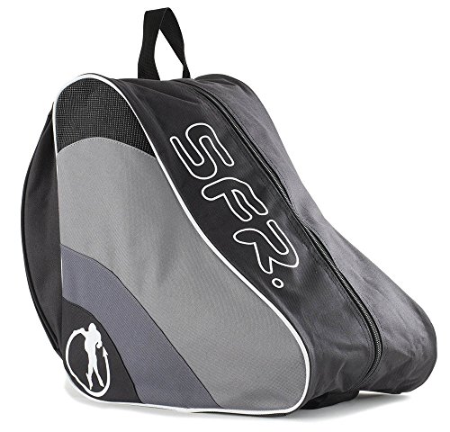 Sfr Skates Ice & Skate Bag II, Unisex-Erwachsene Stofftasche, Schwarz (Black), 24x15x45 cm (W x H L)