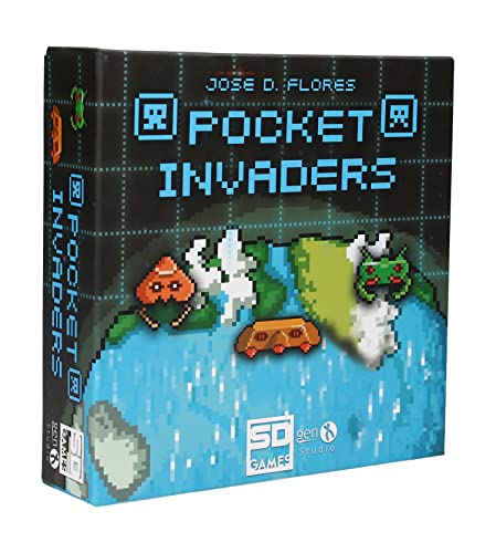 SD Games - Pocket Invaders, Brettspiel (sdgpocinv01)
