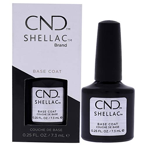 CND Shellac Base Coat, 1er Pack (1 x 7 ml)