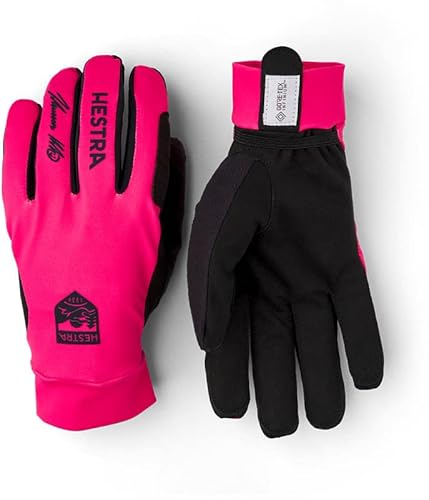 HESTRA Klaebo Pro Model Pink, Gore-Tex Fingerhandschuh, Größe 8 - Farbe Fuchsia