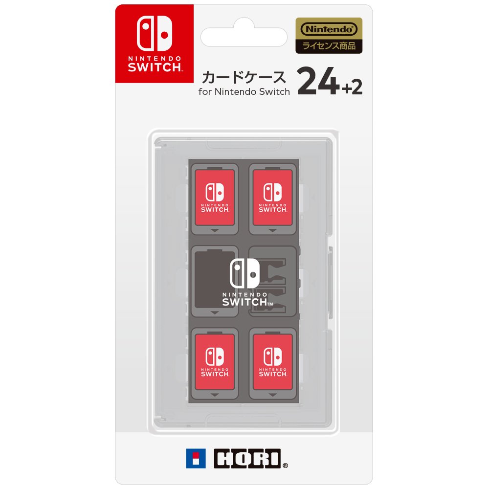Card Case 24 + 2 for Nintendo Switch - White [Hori][Japanische Importspiele]