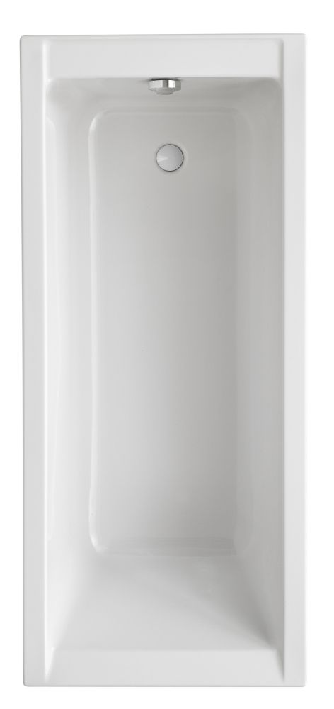 Ottofond Körperformbadewanne Costa 180 x 80 cm, weiß