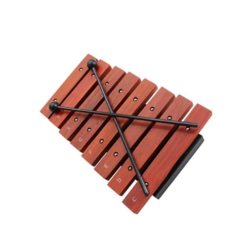 8-Noten-Redwood-Glockenspiel-Xylophon-Schlaginstrument mit glatter Oberfläche Glockenspiel Set