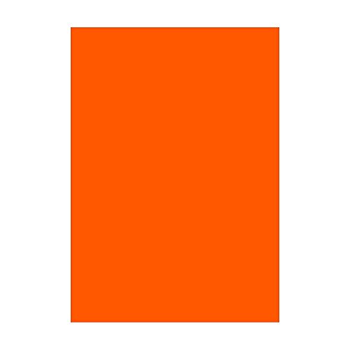 Plexiglas® Zuschnitte - Platten - Acrylglas 3mm glänzend mit Schutzfolie, Farbe:Orange, Größe:500mmx300mm