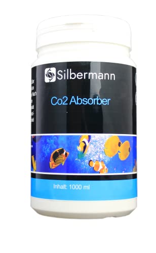 Silbermann CO2 Absorber Granulat, Luft Filter, Co2 Entferner, Romover für den Abschäumer im Meerwasser Aquarium, zur Erhöhung des pH-Wertes, Algen Reduzierung (5000 ml für 2000-4000 Liter)