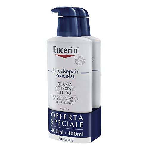 Eucerin Urea Repair - Detergente Fluido 5% Urea, 2 x 400ml