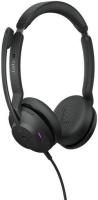 Jabra Evolve2 30 Headset - Microsoft Teams zertifiziert, kabelgebundener Stereo Kopfhörer mit USB-A-Kabel, Schwarz