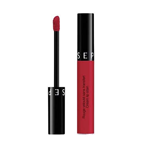 Sephora Lipstain Rouge Velouté Sans Transfert Cream, 17 Dunkelrot