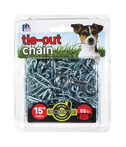 Prevue Pet Products 2114 Medium-Duty 15' Tie-Out Chain