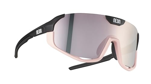 Neon Herren Canyon, Black Matt, Mirror Light Pink Sonnenbrille, Schwarz