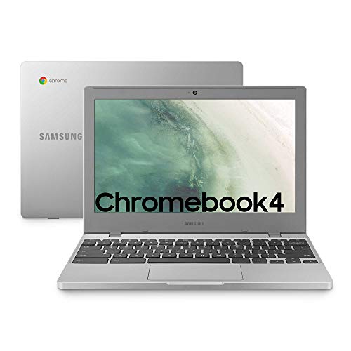 Samsung Chromebook 4 PC, Platinum-Titan