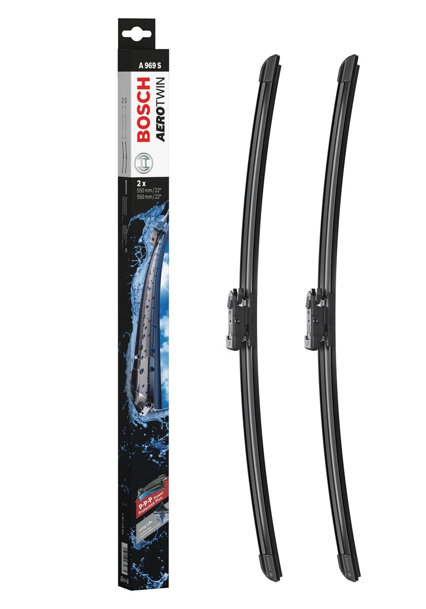 Bosch Scheibenwischer Aerotwin A969S, Länge: 550mm/550mm − Set für Frontscheibe