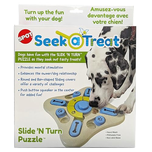 SPOT Ethical Products Seek A Treat Slide'N Turn Puzzle