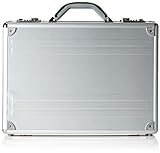 ALUMAXX Laptop-Attaché-Koffer , KRONOS, , Aluminium, silber