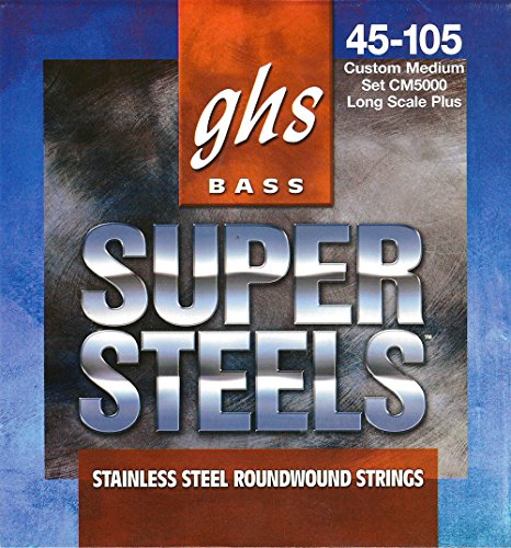 ghs SS 5000 CM Super Steel String Custom Medium