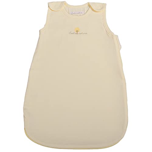 Eveil et Nature Schlafsack für Säuglinge, leicht, Gelb, 70 cm