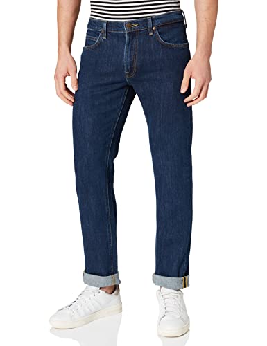 Lee Herren Daren Zip Fly Jeans, Rinse G36, 31W / 32L