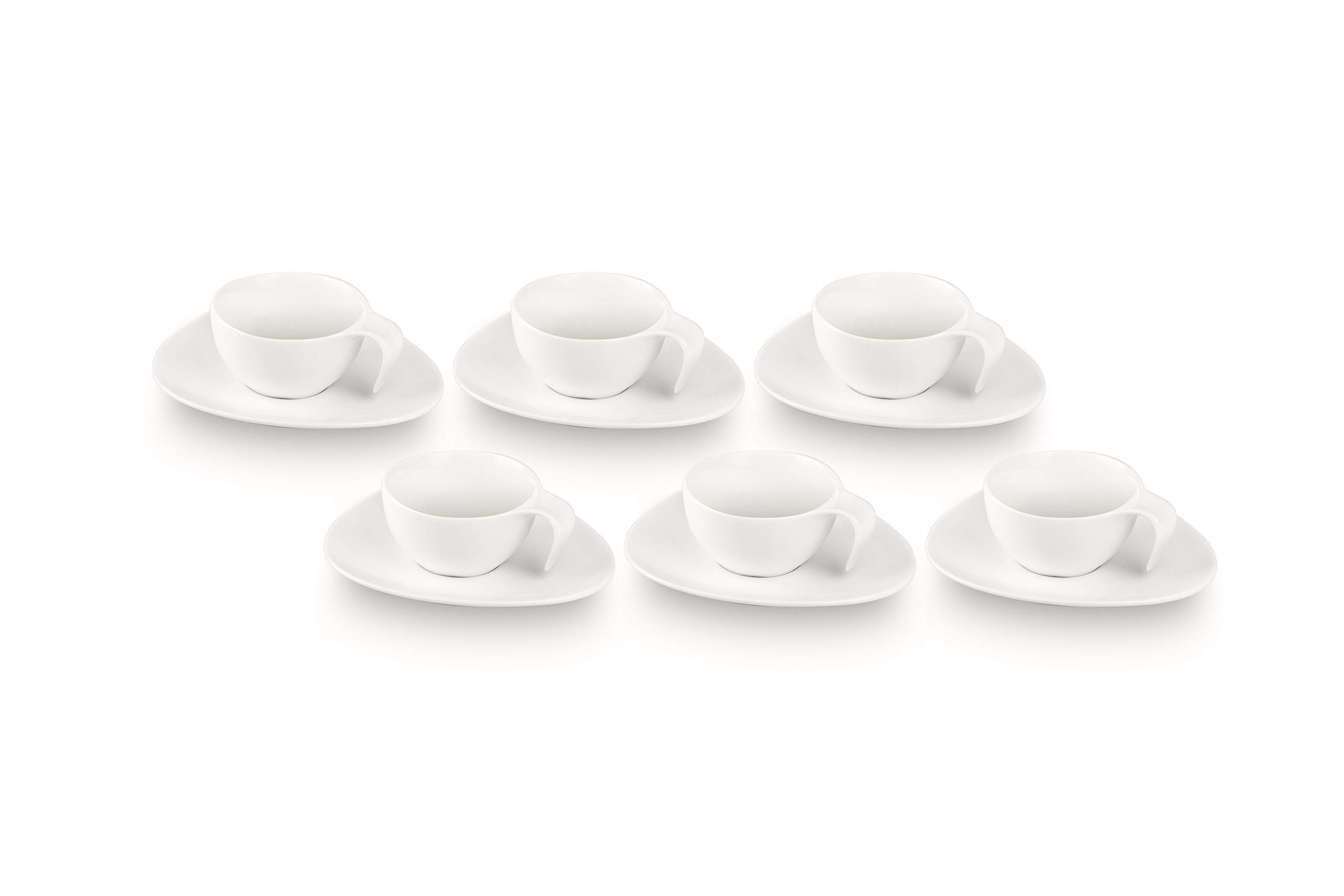 OVUM - Espressotassen aus Porzellan, 6-teiliges Set
