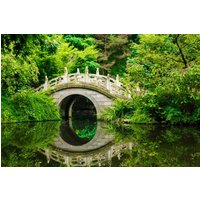 papermoon Vlies- Fototapete Digitaldruck 350 x 260 cm, Japanese Garden