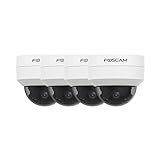 Foscam D4Z 4 x IP-Kamera für den Außenbereich, motorisiert, 4 MP, optischer Zoom, intelligente Bewegungserkennung, Weiß