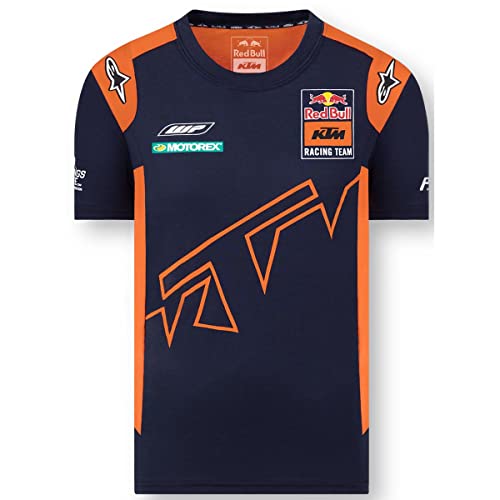 Red Bull KTM Official Teamline T-Shirt, Youth Größe 140 - Original Merchandise