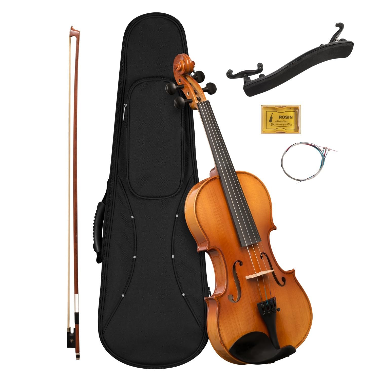Violin Set 1/4 (incl. case black, bow, rosin)