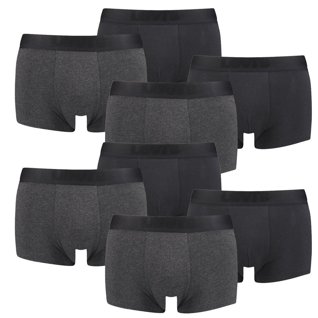 8er Pack Levis Herren Premium Trunk Boxer Shorts Unterhose Pant Unterwäsche