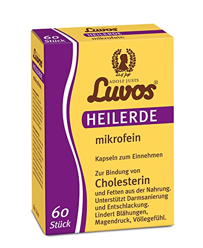 Luvos Heilerde Cholsterin, 60 Kapseln, 3er Pack (3 x 70 g)
