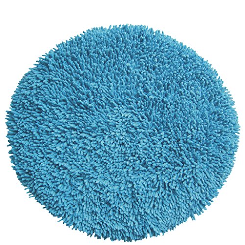 Laroom 12566 Teppich Baumwolle Churros 4 cm, blau