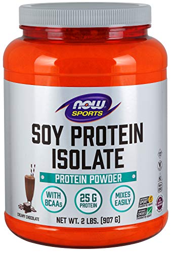 Soja Protein Isolieren, Natur Schokolade, 2 lbs (907 g), von Now Foods