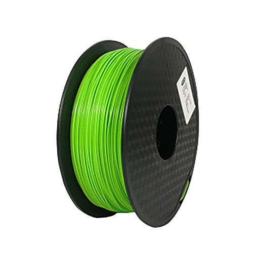 Flexibles TPU-Filament 1,75 Mm 3D-Druckerfilament 1 Kg Spule (2,2 Lb) Maßgenauigkeit +/- 0,03 Mm, Druckmaterial TPU (rot) Kompatibel Mit Den Meisten 3D-Druckern(Color:Grün)