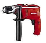 Einhell Schlagbohrmaschine TC-ID 650 E (650 W, Bohrleistung Ø Holz 25 mm, Beton 13mm, Metall 10 mm, Metall-Tiefenanschlag, Gürtelhaken)