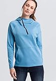 ERIMA Damen Sweatshirt Essential Kapuzensweat, niagara/ink blue, 36, 2071826