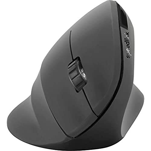 Piavo Ergonomic Vertical Mouse - Wireless, Black